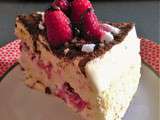 Bavarois vanille aux framboises, recette c.a.p