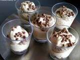 Mousse mascarpone à la chicorée et aux éclats de Daim®