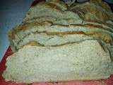 Pain baguette en miche