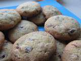 Cookies aux fruits secs et chocolat