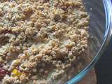 Crumble de tomates au thym citron