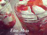 Eton Mess fraise rhubarbe