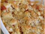 Crumble de tomates au parmesan