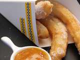 Churros vanille cannelle au coulis passion - Concours inside