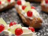 Eclair groseille citron