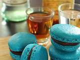 Macaron rhum chocolat