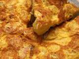 Omelette aux pommes de terre ou tortilla