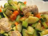 Sauté de veau à la courgette