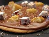 Tarte pomme gianduja nougat de Christophe Michalak