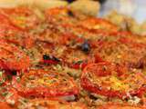 Tarte thon tomate et farine d'avoine