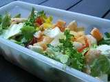 Salade estivale aux crevettes