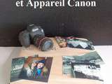 Gâteau Photo et Appareil Photo Canon en Pâte à Sucre