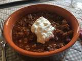 Il Chili con carne cucinato nella Crock-Pot