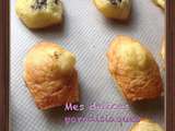 Madeleine aux pépites de chocolat