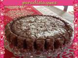 Moelleux au chocolat enrobage mascarpone nutella et ses oursons