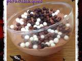 Mousse chantilly à la nutella et ses grains de pralin