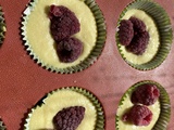 Muffins à la framboise et au citron