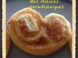 Palmiers au sucre de canne