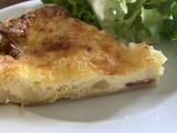 Quiche aux pommes de terre et aux diots savoyards