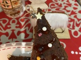 Sapin de noël au chocolat