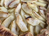 Tarte aux pommes vanillée