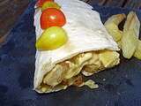 Wrap aux nuggets et frites