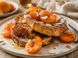 Brioche perdue aux abricots rôtis : la recette gourmande de brunch d’été