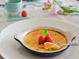 Crème brûlée Vanille Framboise