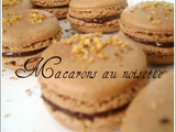 Macarons au noisettes