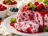 Semifreddo aux fruits rouges : la recette italienne sans sorbetière