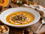 Velouté de butternut à la châtaigne : la recette veloutée d’automne