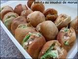 Bokits au souskaï de morue et à l'avocat