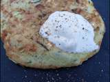 Galettes de courgettes