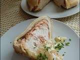 Kougelhopf au saumon et mousseline de sandre façon pâté en croûte