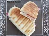 Paninis maison sur la plancha/grill Russel Hobbs