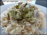 Poulet aux asperges