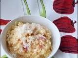 Risotto au poivron