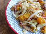 Salade de fenouil à l'orange et au boulghour