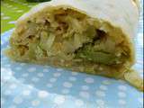 Strudel aux légumes (chou-rave, brocoli & fenouil)