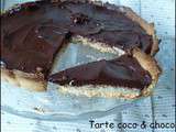 Tarte coco chocolat comme un bounty