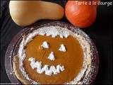 Tarte sucrée à la courge de Christophe Felder pour Halloween