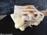 Wrap gourmand au reblochon et au poulet