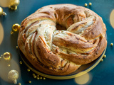 Brioche couronne au saumon