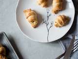 Croissants apéritifs à la rhubarbe