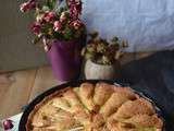 Gâteau moelleux à la rhubarbe