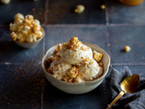 Glace au pop corn