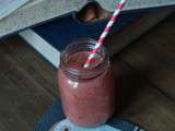 Smoothie de saison cerises nectarines