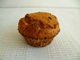 Muffin diététique hyperprotéiné caramel chocolat cacahuète au son d'avoine