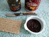 Tartinade 100% crue au cacao et au sirop de yacon (diététique, végane, sans gluten, sans sucre, sans lait et riche en fibres)