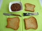 Tartinade diététique chocolat crunchy aux graines de lin, au riz soufflé et avec stévia à seulement 85 kcal (sans sucre)